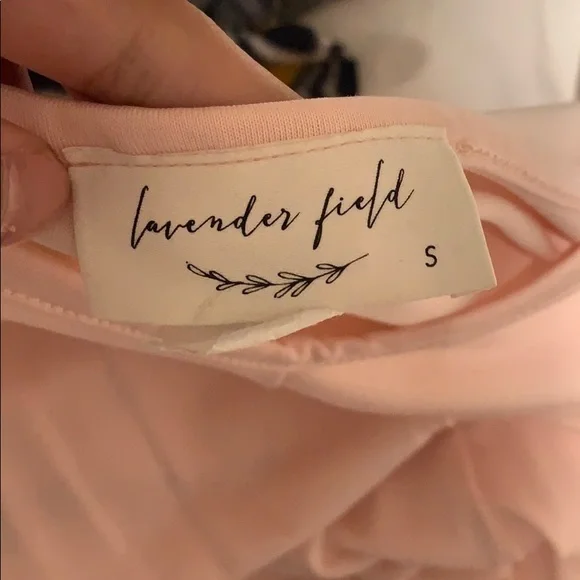 PINK flowy‎ t shirt super comfy ties in front - Picture 3 of 3